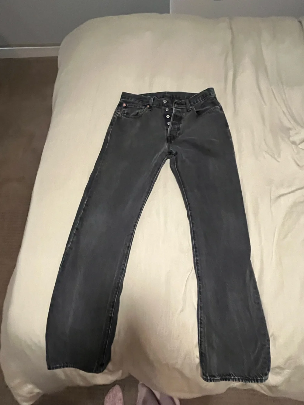 Levi's men’s Black 501 Jeans